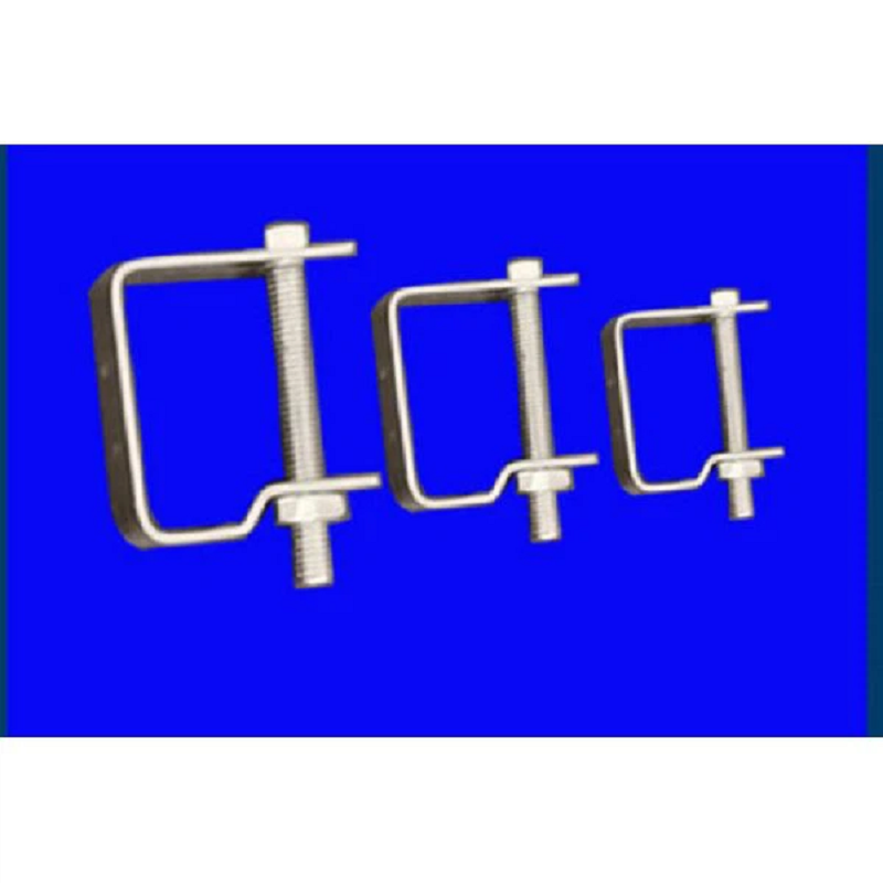 Thép không gỉ FRP GRP bằng sợi thủy tinh C Clip với móng tay và bu -lông